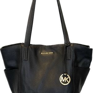 MICHAEL KORS leather bag - Black